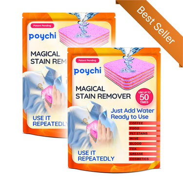 Poychi Magical Fiber Stain Remover - 2 Pack